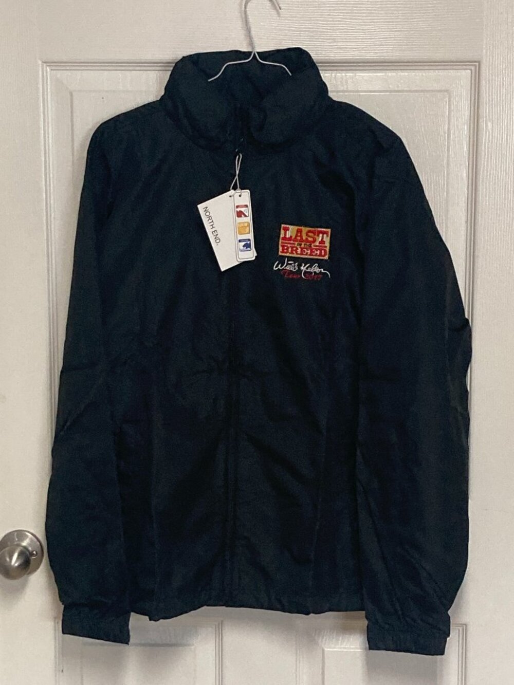 VIntage North End Brand Willie Nelson Last of the Breed Tour Jacket 2017 sze med